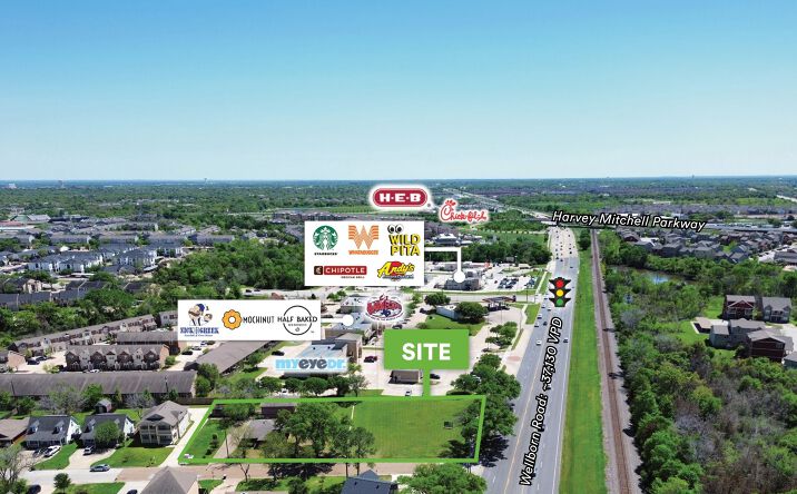 Pictures of Land property located at 1201 Wellborn Rd, College Station, TX 77840 for lease - image #1