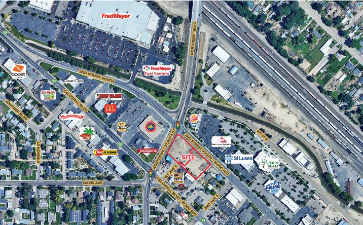 Pictures of Retail, Land, Restaurant property located at 212 1st Ave S, Nampa, ID 83651 for lease - image #1