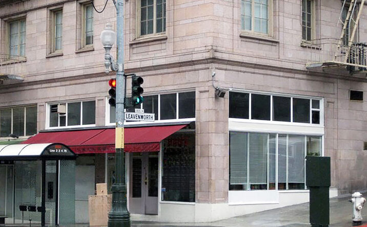 Pictures of Retail property located at 900 Sutter St, SF, CA 94109 for lease - image #1