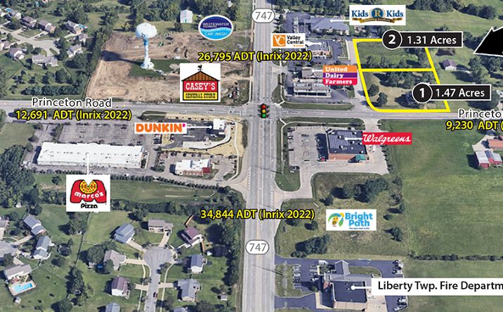 Pictures of Retail property located at 5040 Princeton Rd, Liberty Twp, OH 45011 for sales - image #1