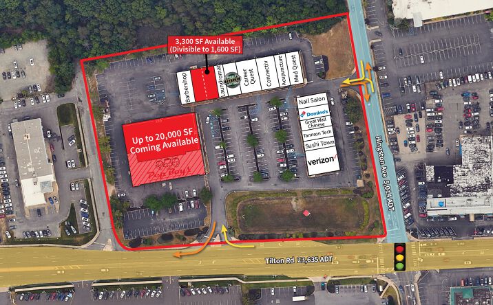 Pictures of Retail property located at 6814 Tilton Rd, Egg Harbor Township, NJ 08234 for lease - image #1