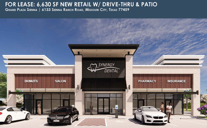 Pictures of Retail, Restaurant property located at 6133 Sienna Ranch Rd, Missouri City, TX 77459 for lease - image #1