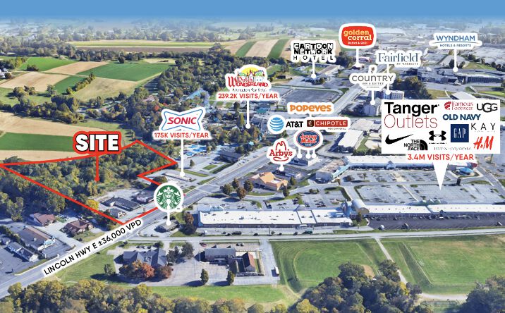 Pictures of Retail property located at 2217 Lincoln Hwy E, Lancaster, PA 17602 for sales - image #1