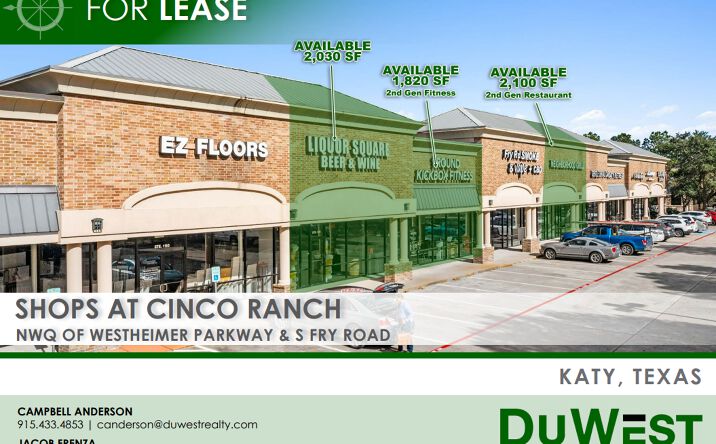 Pictures of Retail, Restaurant property located at 20680 Westheimer Pkwy, Katy, TX 77450 for lease - image #1