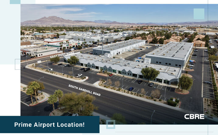 Pictures of Industrial property located at 6320 S Sandhill Rd, Las Vegas, NV 89120 for lease - image #1