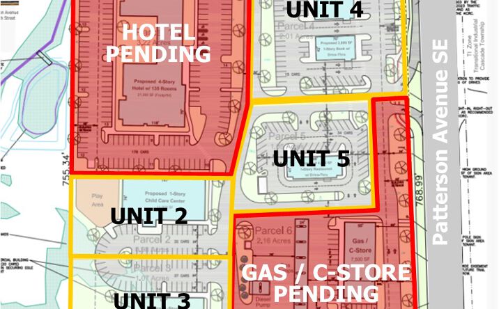 Pictures of Retail, Land, Restaurant property located at 3511 Patterson Ave SE, Kentwood, MI 49512 for lease - image #1