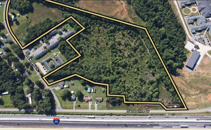 Pictures of Land property located at Hampshire Drive & Lockhart Lane, Gaffney, SC 29341 for lease - image #1