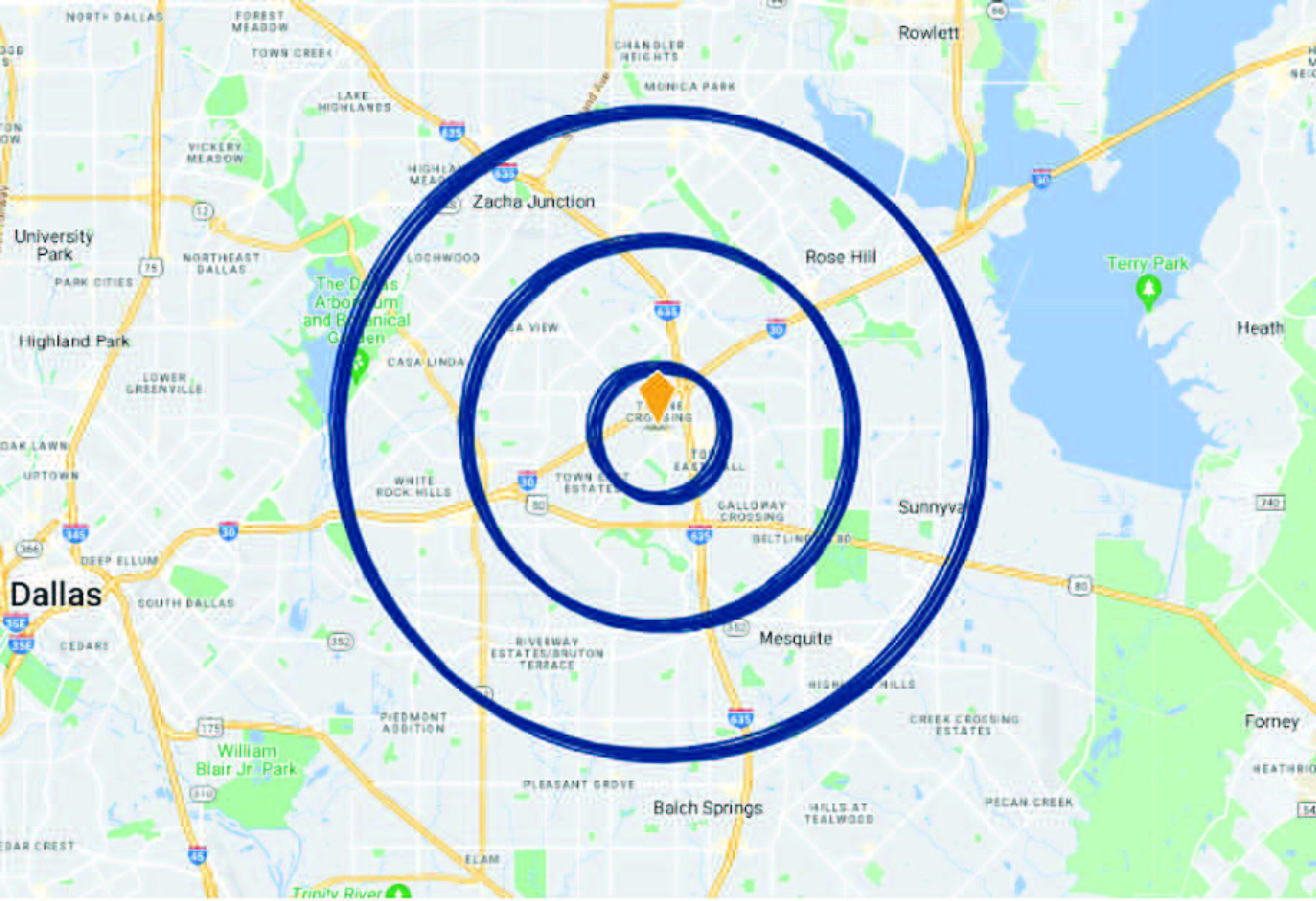 3501 Gus Thomasson Rd & NWC of Town East Blvd, Mesquite, TX 75150