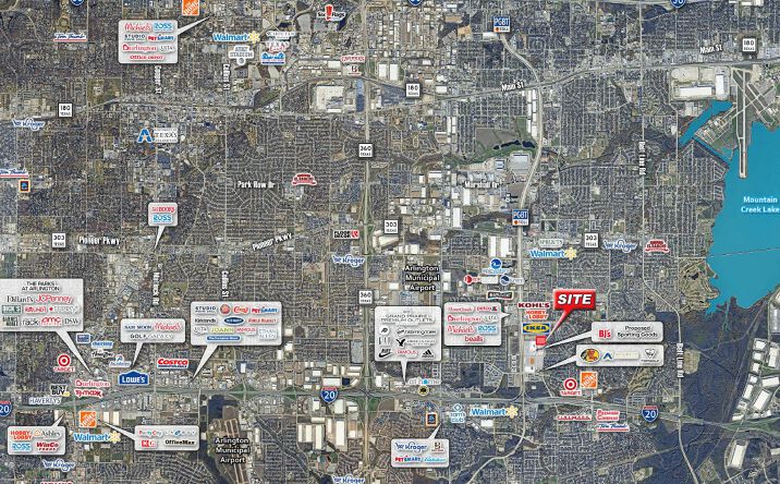 Pictures of Retail property located at 1000 IKEA Place, Grand Prairie, TX 75052 for lease - image #1