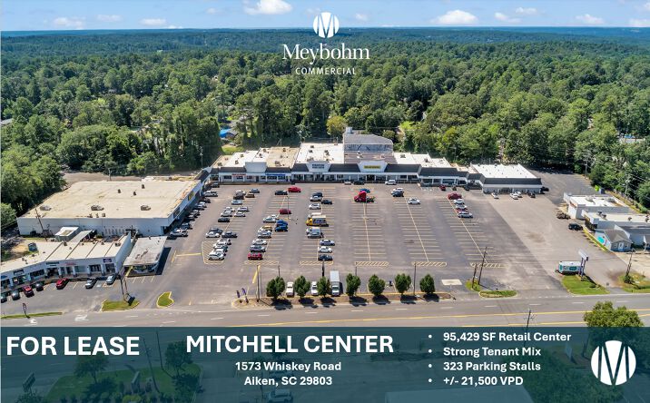 Pictures of Retail, Restaurant property located at 1573 Whiskey Rd, Aiken, SC 29803 for lease - image #1