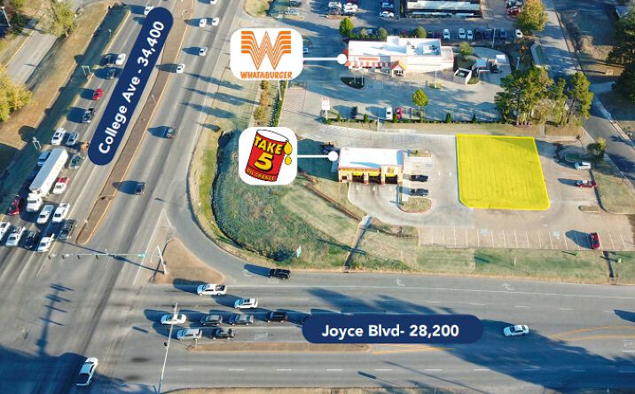 Pictures of Land property located at 4000 N College Ave, Fayetteville, AR 72703 for lease - image #1