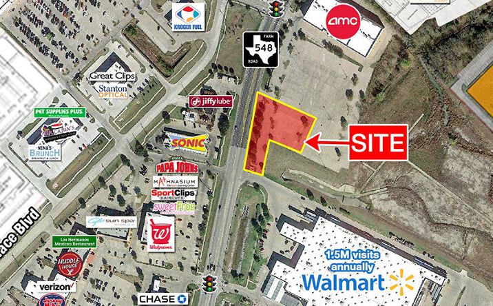 Pictures of Land property located at FM 548 PAD, Forney, TX 75123 for lease - image #1