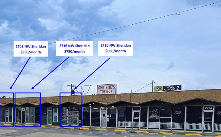 Pictures of Retail, Office property located at 2708 NW Sheridan Rd, Lawton, OK 73505 for lease - image #1