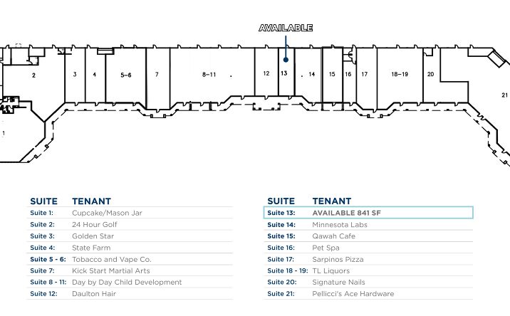 Pictures of Retail property located at 1565 Cliff Rd, Eagan, MN 55122 for lease - image #1