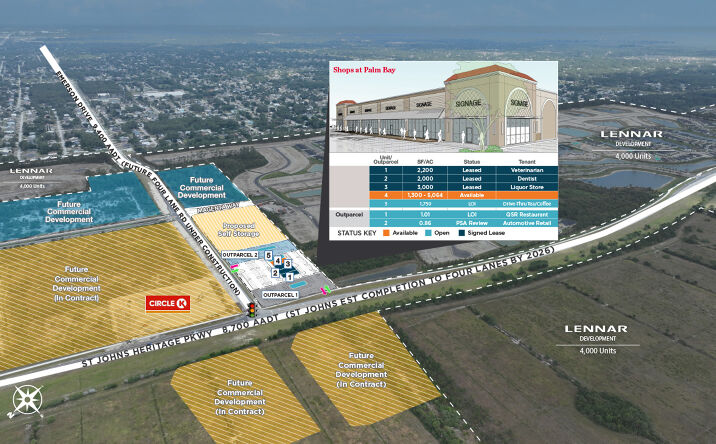 Pictures of Retail, Land property located at Palm Bay, FL, Palm Bay, FL 32904 for lease - image #1