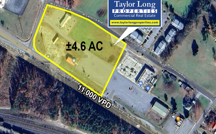 Pictures of Retail, Land property located at 1624 W Virginia Ave, Crewe, VA 23930 for lease - image #1