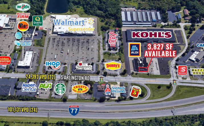 Pictures of Retail property located at 2981 S Arlington Rd, Akron, OH 44312 for lease - image #1