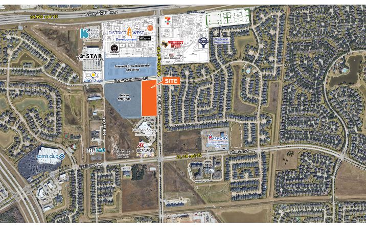 Pictures of Land property located at S Peek Rd Park Westheimer Blvd, Richmond, TX 77407, Richmond, TX 77407 for lease - image #1