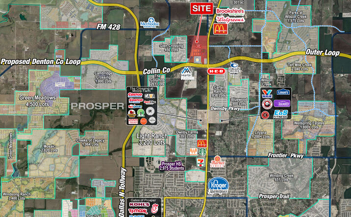Pictures of Retail, Land property located at 1771 Preston Rd, Celina, TX 75009 for lease - image #1