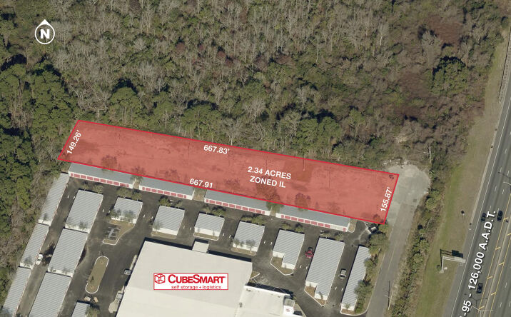 Pictures of Land property located at 0 Walgreen Road, Jacksonville, FL 32209 for lease - image #1