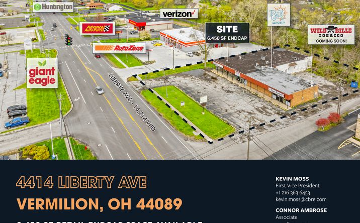 Pictures of Retail property located at 4414 Liberty Ave, Vermilion, OH 44089 for lease - image #1