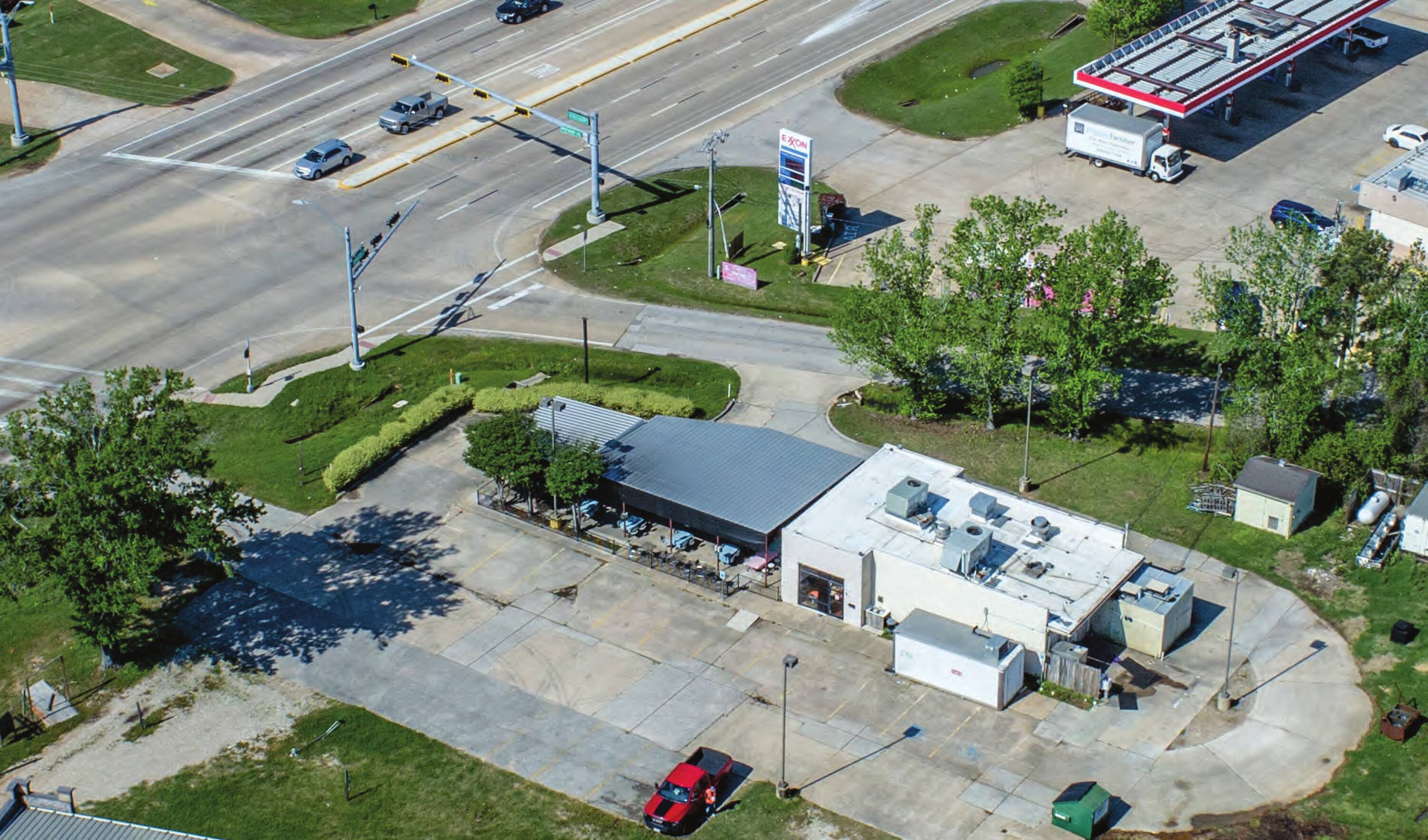 NEC of McCaleb Rd & Hwy 105 West
