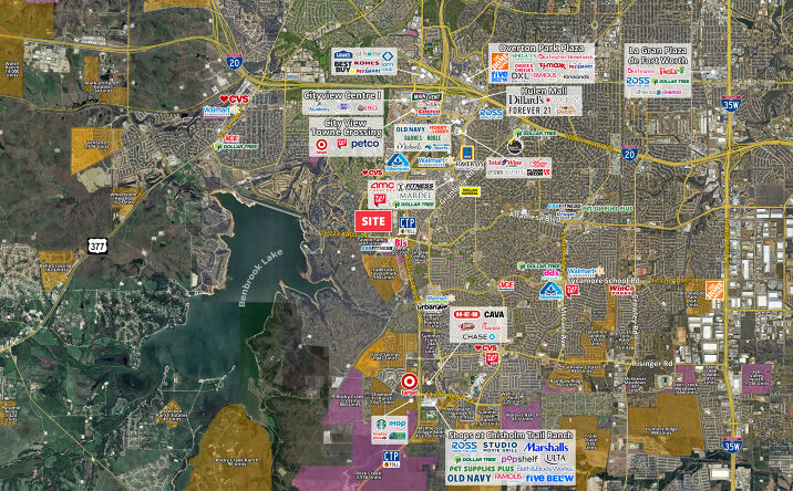 Pictures of Retail, Land property located at SWC Altamesa Rd & Chisholm Trail Pkwy, Fort Worth, TX 76132 for lease - image #1