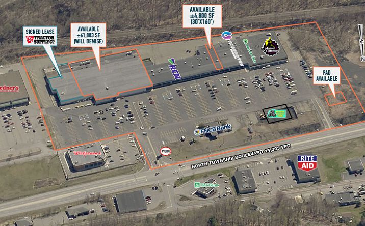 Pictures of Retail property located at 1874 N Twp Blvd, Pittston, PA 18640 for lease - image #1