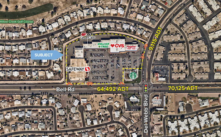 Pictures of Retail property located at 10924 W Bell Rd, Sun City, AZ 85351 for lease - image #1