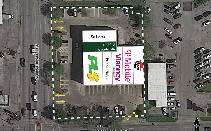 Pictures of Retail property located at 3023 Shaver St, Pasadena, TX 77504 for lease - image #1