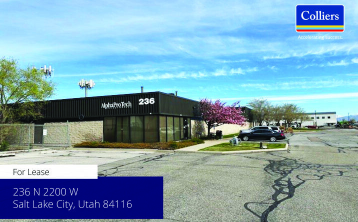 Pictures of Industrial property located at 236 N 2200 W, Salt Lake City, UT 84116 for lease - image #1