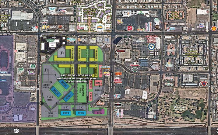 Pictures of Retail property located at Longmore & Southern Ave, Mesa, AZ 85202 for sales - image #1