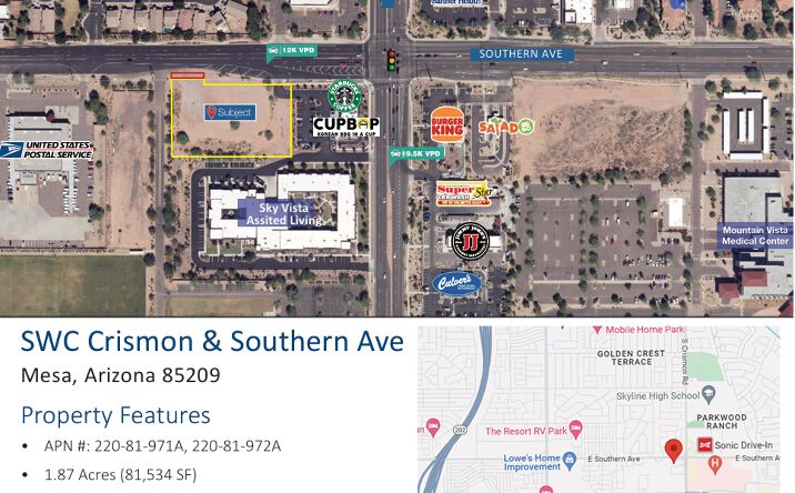 9919 E Southern Ave, Mesa, AZ 85209 | Crexi.com