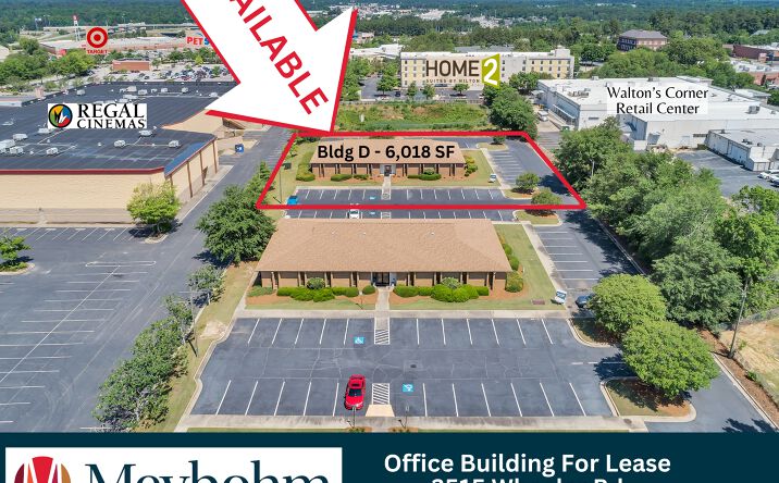Pictures of Office property located at 3515 Wheeler Rd, Augusta, GA 30909 for lease - image #1