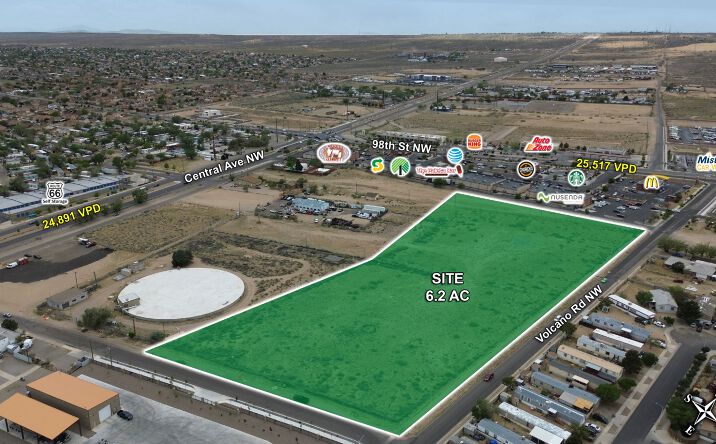 Pictures of Land property located at 9525 Central Ave NW, Albuquerque, NM 87121 for lease - image #1