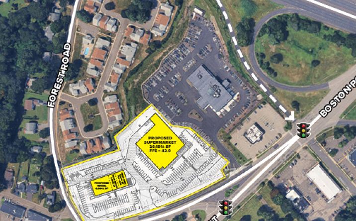 Pictures of Retail property located at 1052 Boston Post Rd, Milford, CT 06460 for lease - image #1