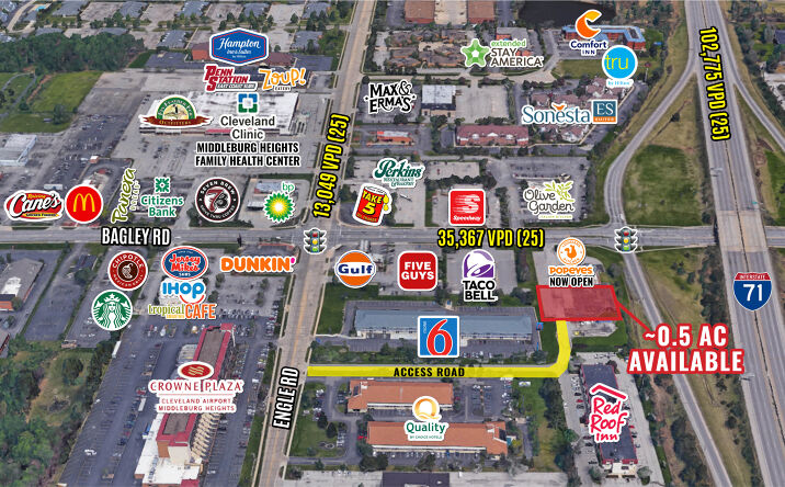 Pictures of Land property located at 17505 Bagley Rd, Middleburg Heights, OH 44130 for lease - image #1