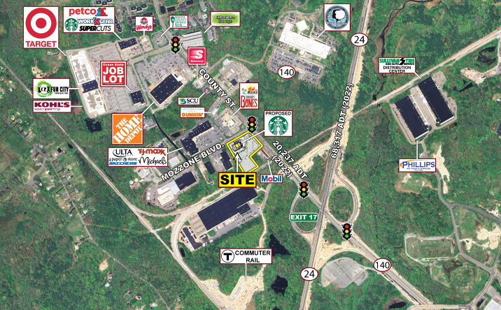 Pictures of Retail property located at 6 Mozzone Blvd, Taunton, MA 02780 for lease - image #1