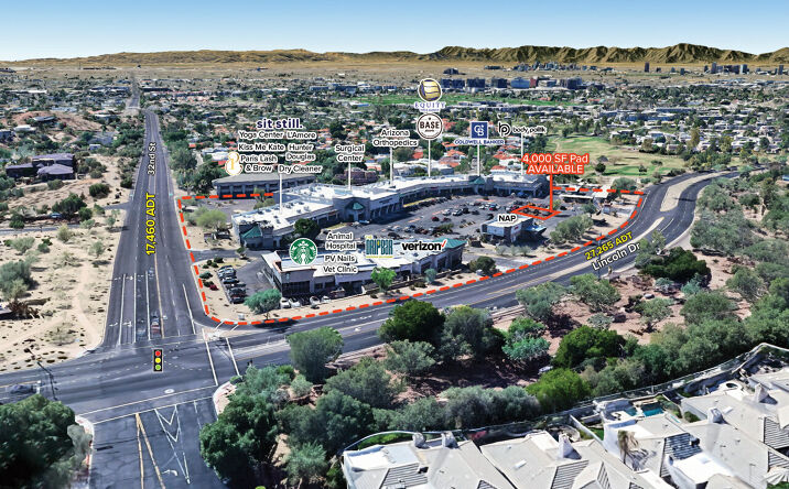 Pictures of Retail property located at 3115 E Lincoln Dr, Phoenix, AZ 85016 for lease - image #1