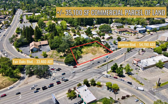 Pictures of Land property located at 4111 Sunrise Blvd, Fair Oaks, CA 95628 for lease - image #1