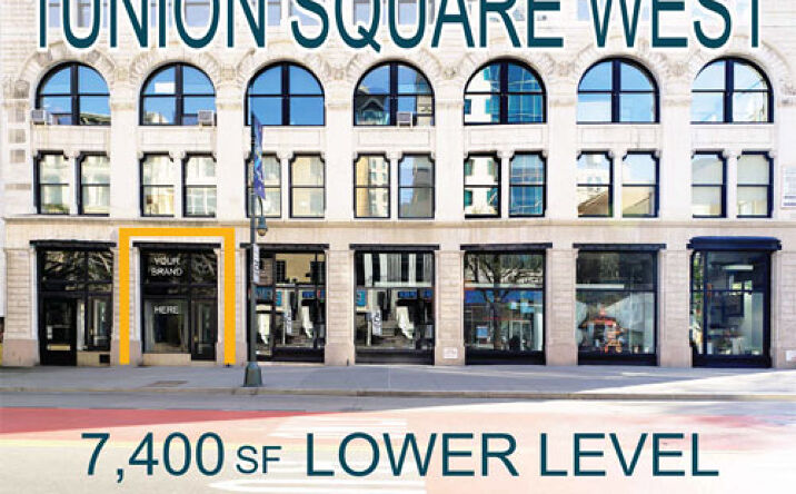 Pictures of Retail property located at 1 Union Square West, New York, NY 10003 for lease - image #1