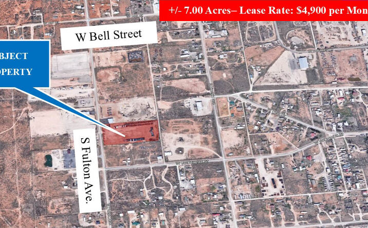 Pictures of Land property located at 3443 S Fulton Ave, Odessa, TX 79766 for lease - image #1