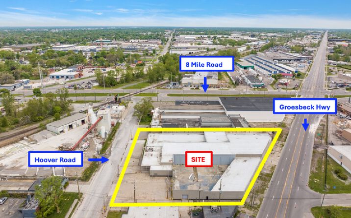 Pictures of Industrial property located at 20530 Hoover St, Detroit, MI 48205 for lease - image #1