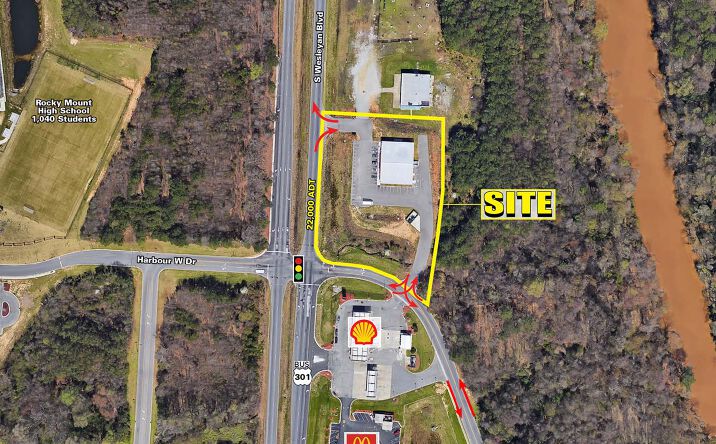Pictures of Retail, Land property located at 685 S Wesleyan Blvd, Rocky Mount, NC 27803 for lease - image #1