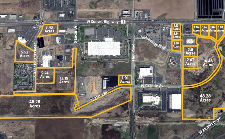 Pictures of Land property located at S Technology Blvd, Spokane, WA 99224 for lease - image #1