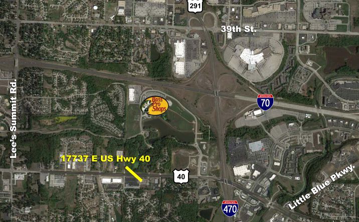 Pictures of Land property located at 17737 E US Hwy 40, Independence, MO 64055 for lease - image #1