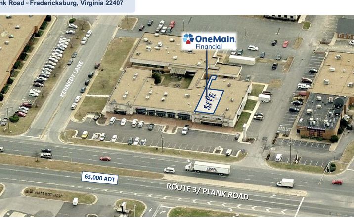 Pictures of Retail, Office, Restaurant property located at 4500 Plank Rd, Fredericksburg, VA 22407 for lease - image #1