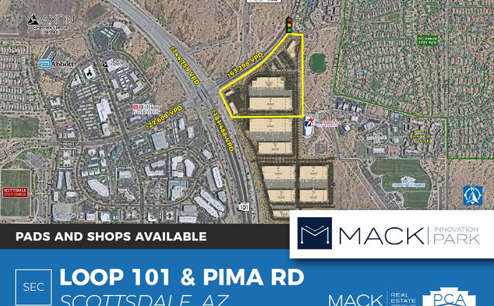 Pictures of Retail, Land property located at Loop 101 & Pima Rd, Scottsdale, AZ 85255 for lease - image #1