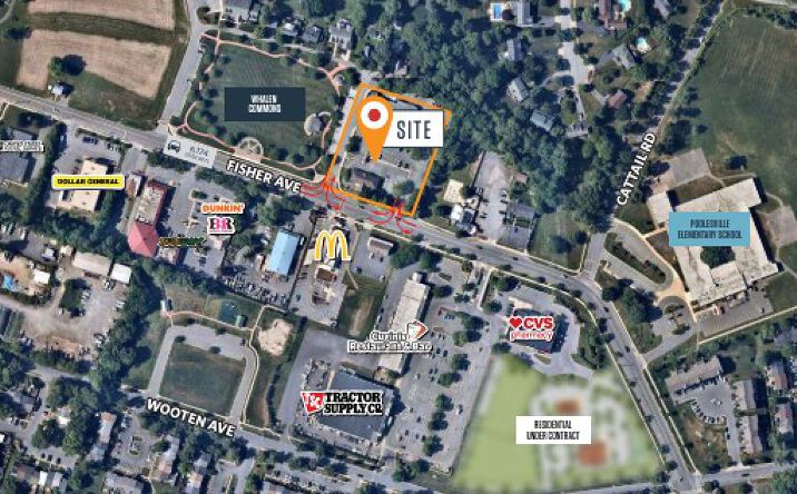 Pictures of Retail property located at 19645 Fisher Ave, Poolesville, MD 20837 for lease - image #1