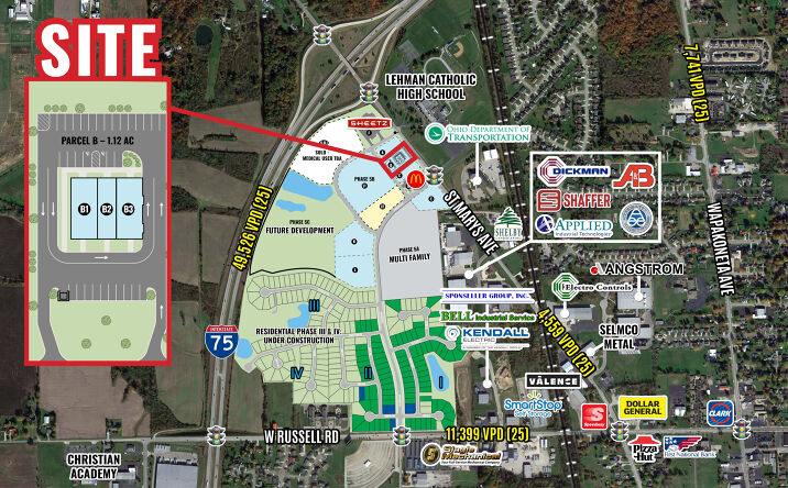 Pictures of Retail, Restaurant property located at Sidney, OH, Sidney, OH 45365 for lease - image #1